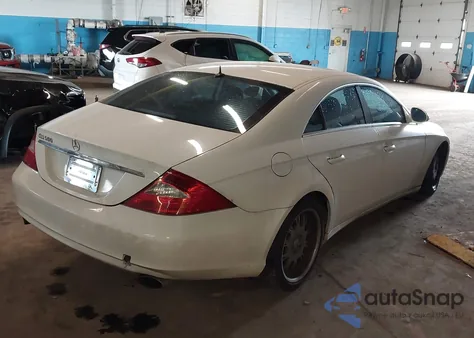 2006 Mercedes-Benz Cls 500 из США, поврежденный, VIN WDDDJ75X96A030135